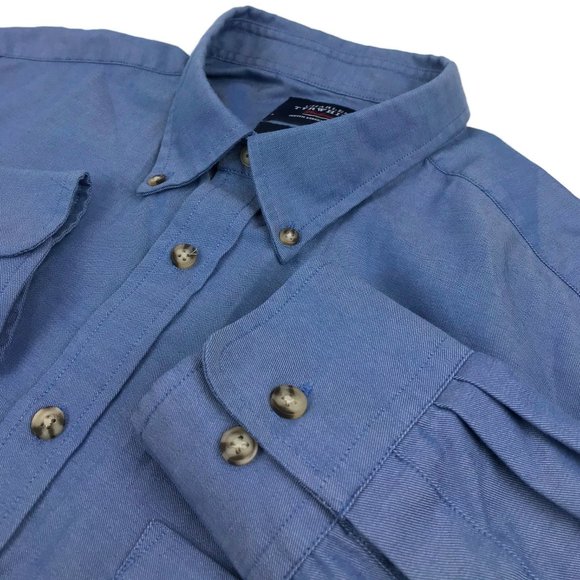 Charles Tyrwhitt Weekend Non Iron Dress Shirt Sz L - Picture 2 of 8